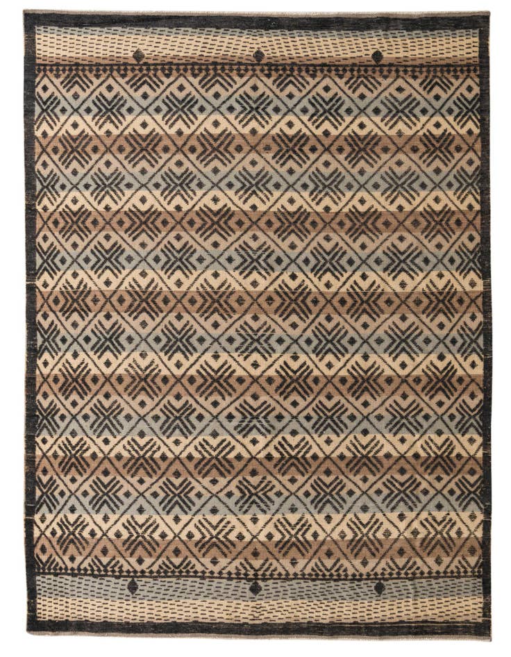 Detail image of 8' x 10' 6 Hand Knotted Darya Wool Rug