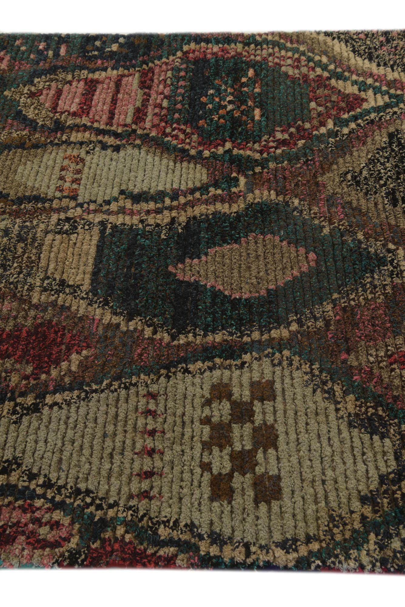 5' 3 x 8' Hand Knotted Darya Wool Rug