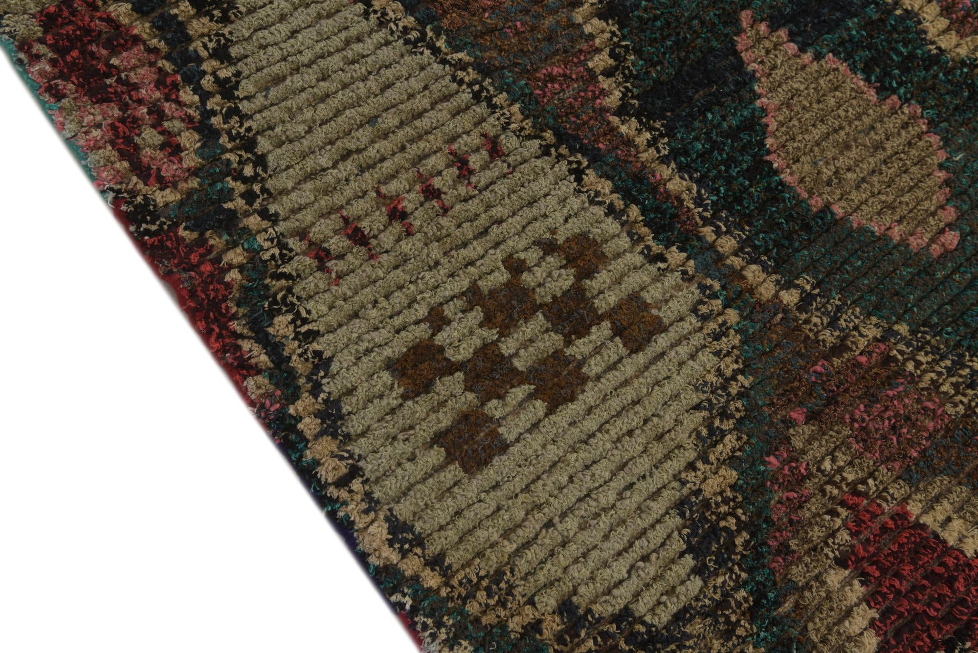 5' 3 x 8' Hand Knotted Darya Wool Rug