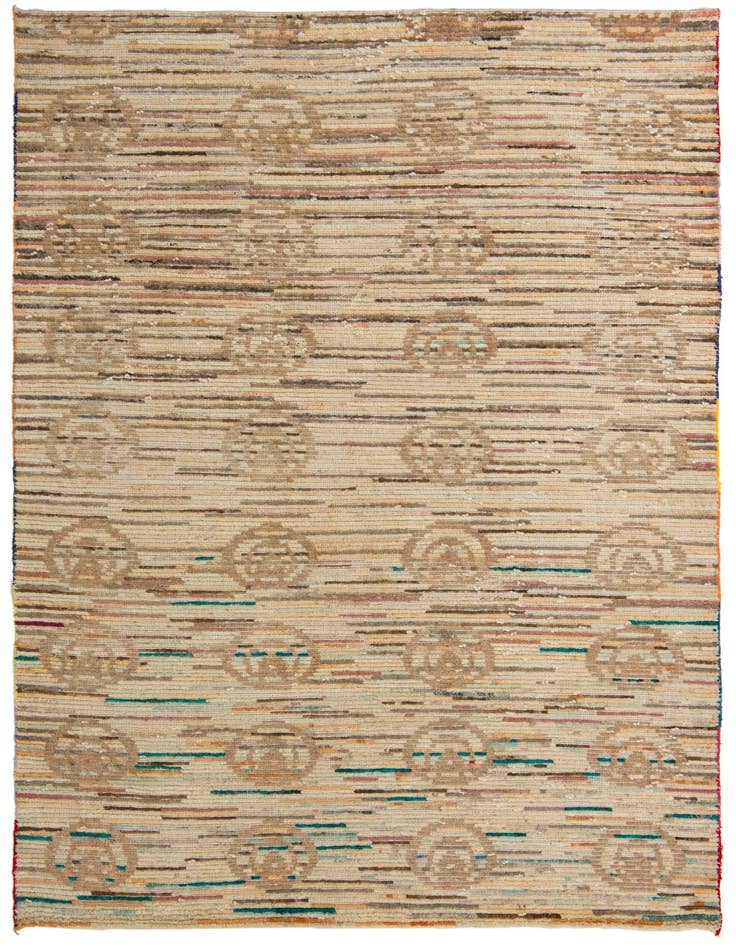 Detail image of 6' 2 x 9' 8 Hand Knotted Darya Wool Rug
