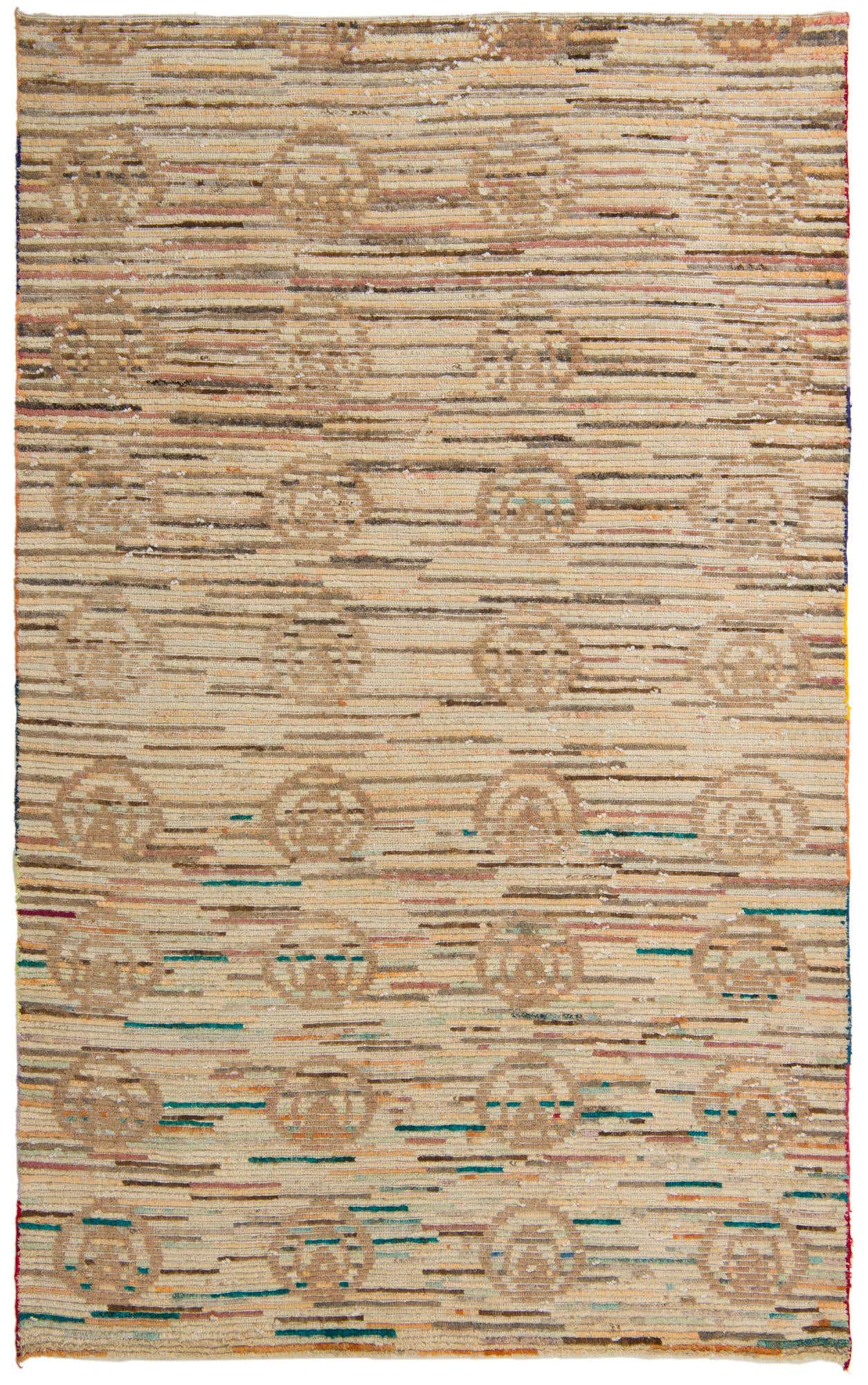 6' 2 x 9' 8 Hand Knotted Darya Wool Rug