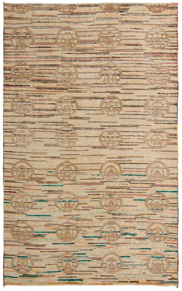 Detail image of 6' 2 x 9' 8 Hand Knotted Darya Wool Rug