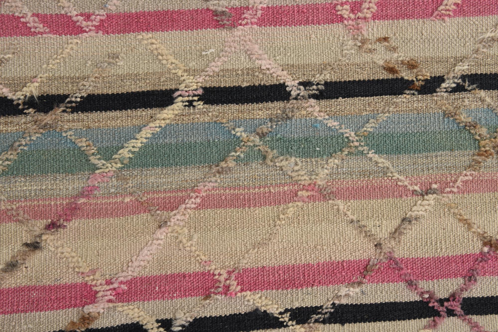 6' 5 x 10' 2 Hand Knotted Darya Wool Rug