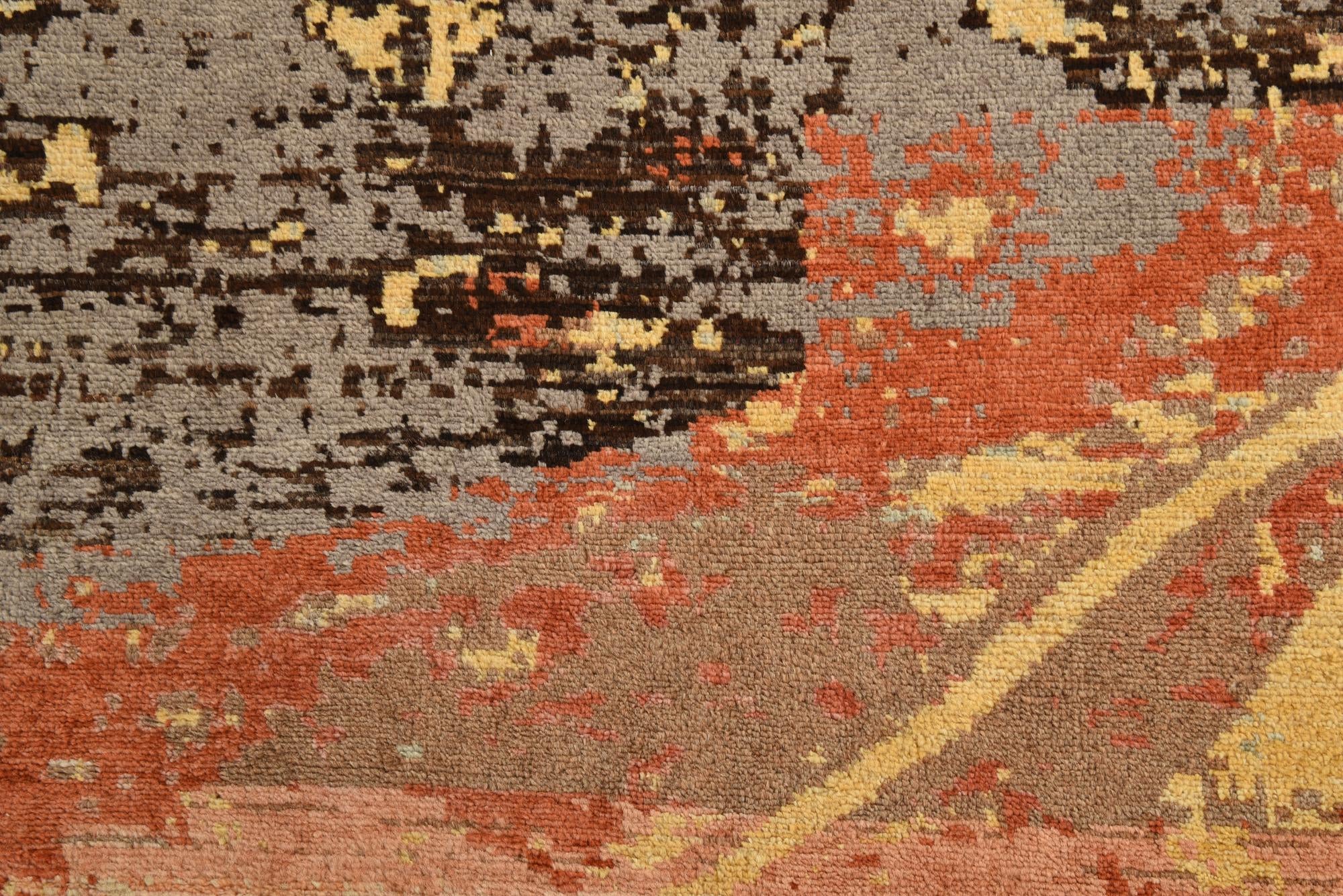 5' 10 x 9' 4 Hand Knotted Darya Wool Rug