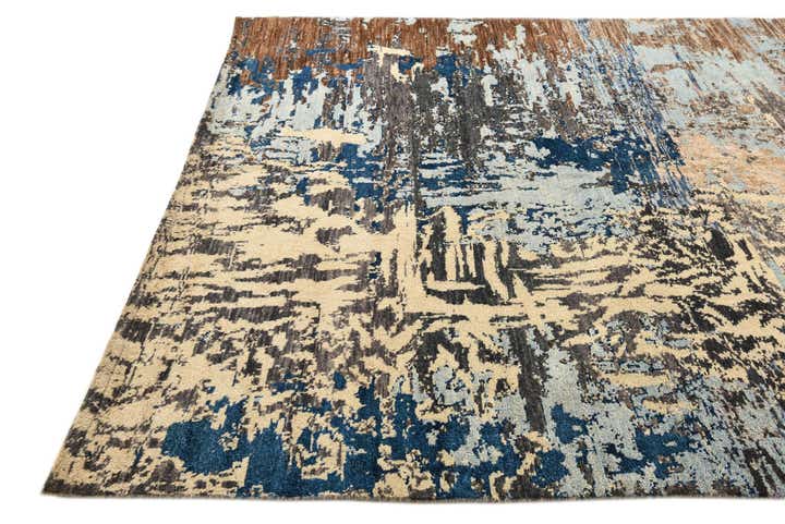 7' 7 x 10' 5 Hand Knotted Darya Rug