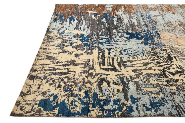 Detail image of 7' 7 x 10' 5 Hand Knotted Darya Rug