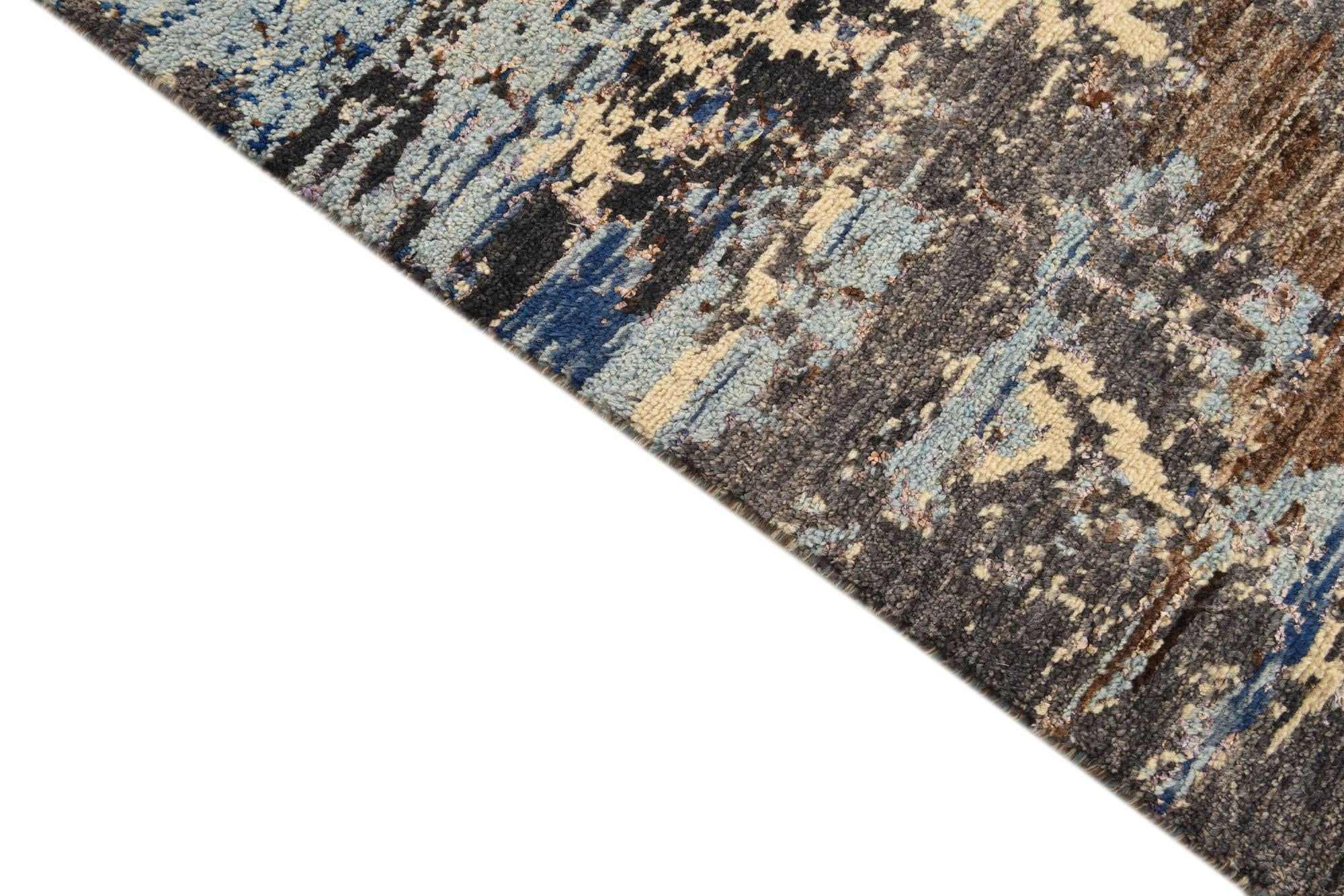 7' 7 x 10' 5 Hand Knotted Darya Rug