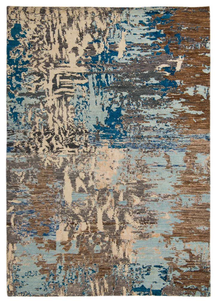 7' 7 x 10' 5 Hand Knotted Darya Rug