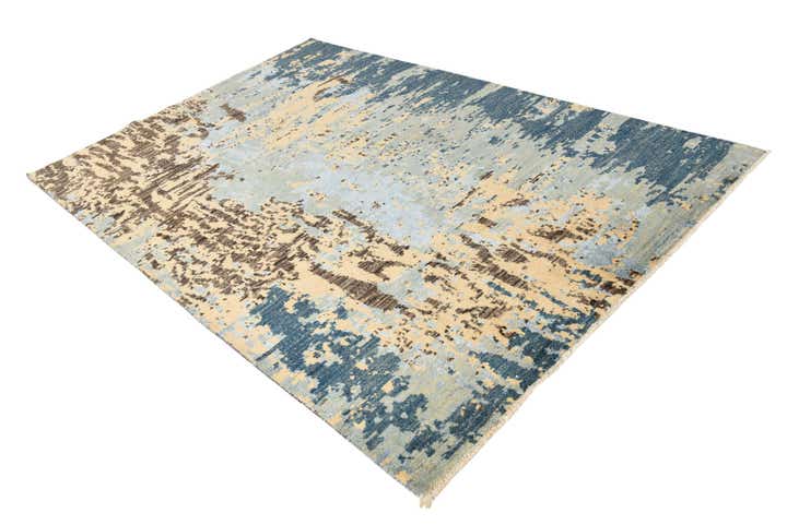 6' 1 x 9' 1 Hand Knotted Darya Rug