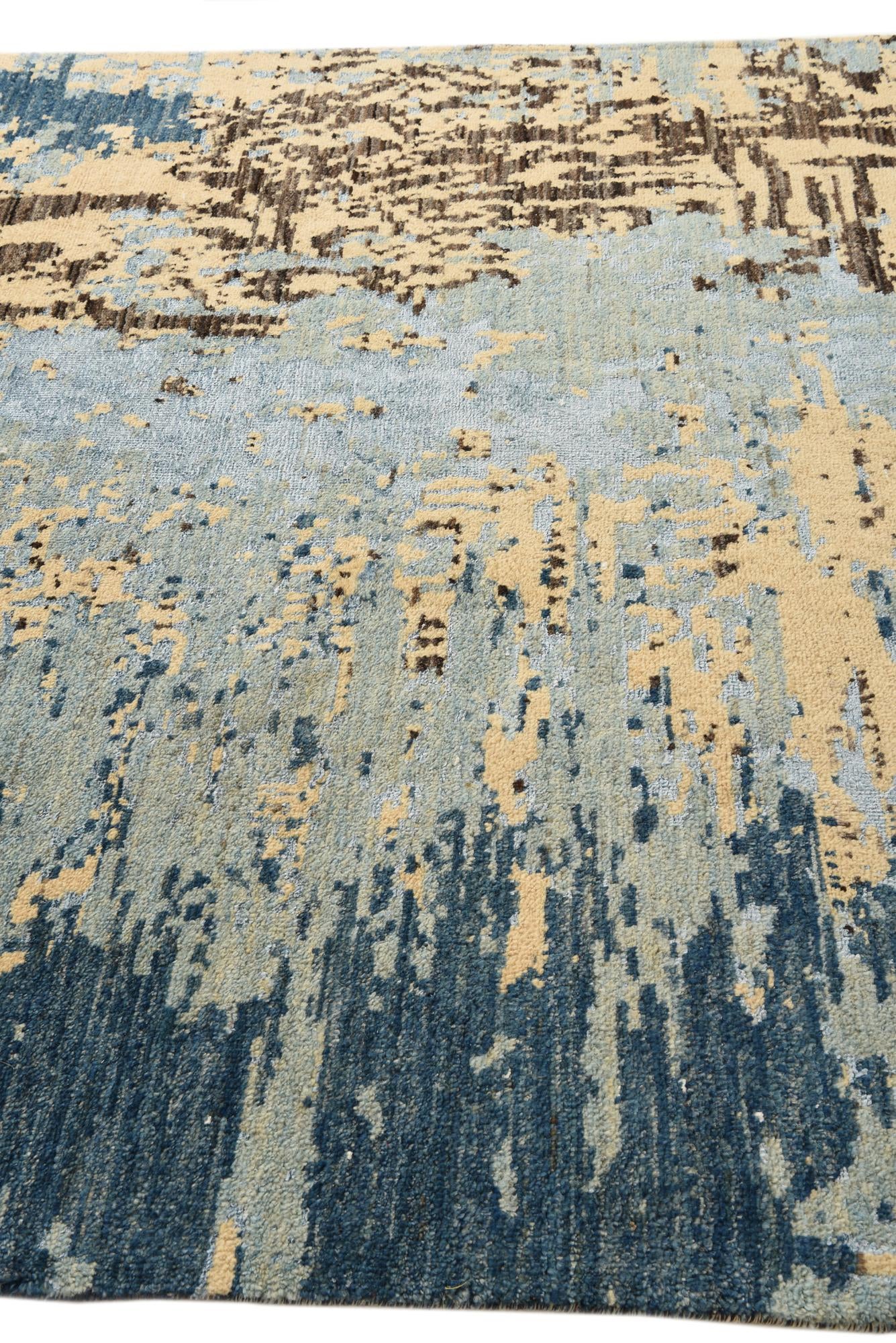 6' 1 x 9' 1 Hand Knotted Darya Rug