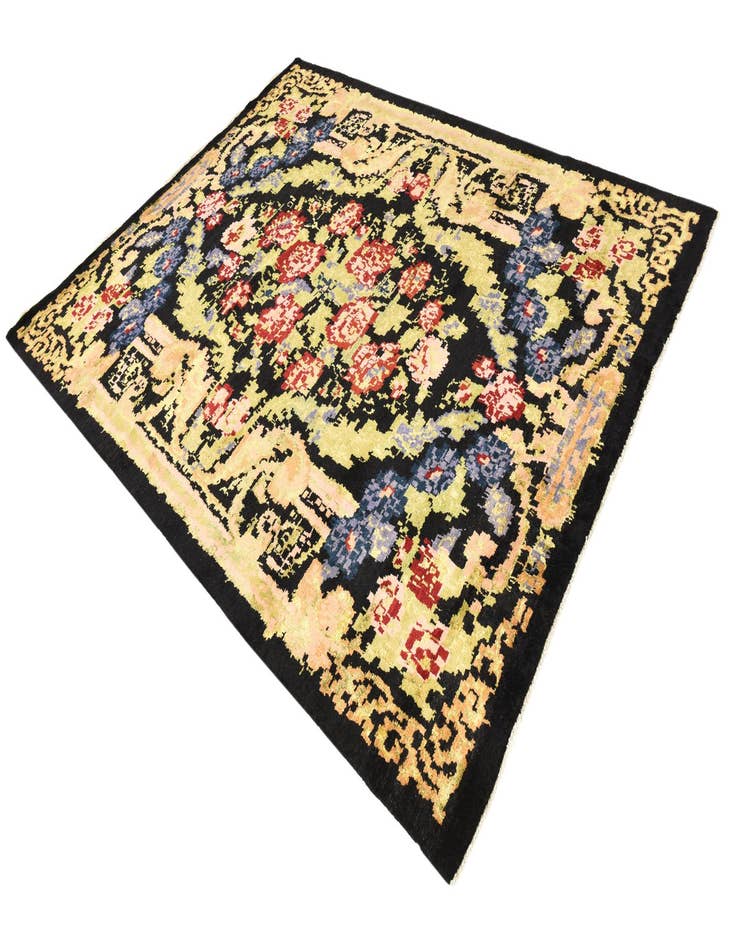 Detail image of 7' 9 x 10' 2  Hand Knotted Darya Rug