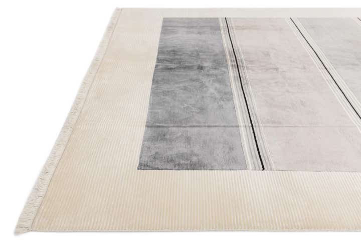 7' 9 x 9' 10 Hand Knotted Darya Wool Rug