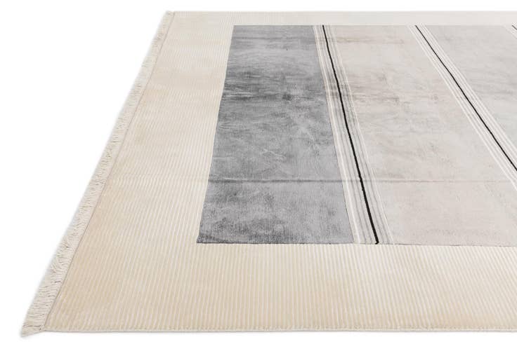 Detail image of 7' 9 x 9' 10 Hand Knotted Darya Wool Rug