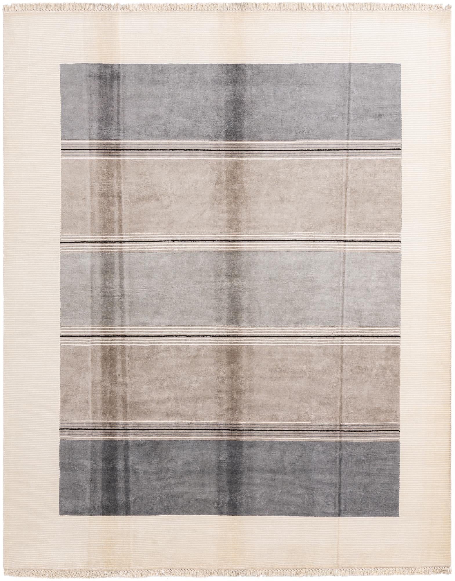 7' 10 x 9' 10 Hand Knotted Darya Wool Rug