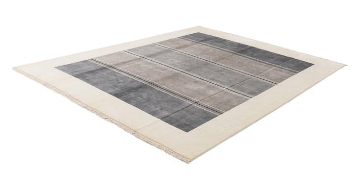 Detail image of 7' 9 x 9' 8 Hand Knotted Darya Wool Rug