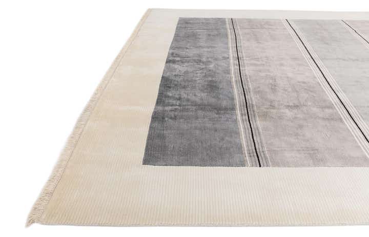 7' 9 x 9' 8 Hand Knotted Darya Wool Rug