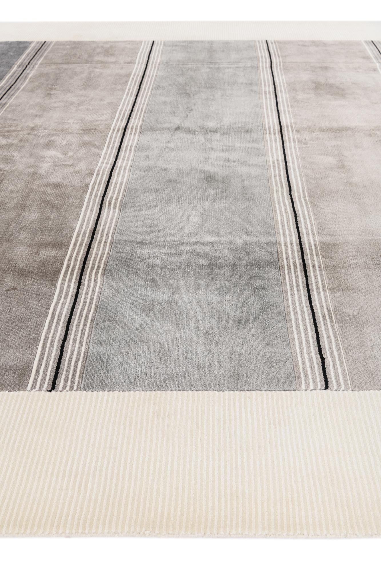 7' 9 x 9' 8 Hand Knotted Darya Wool Rug