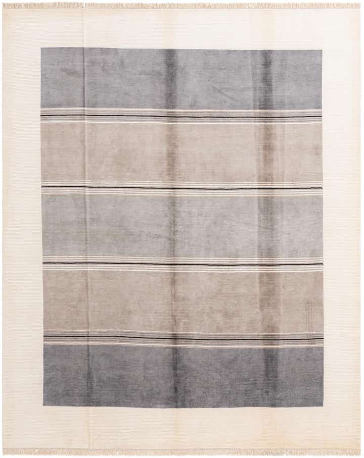 7' 9 x 9' 8 Hand Knotted Darya Wool Rug