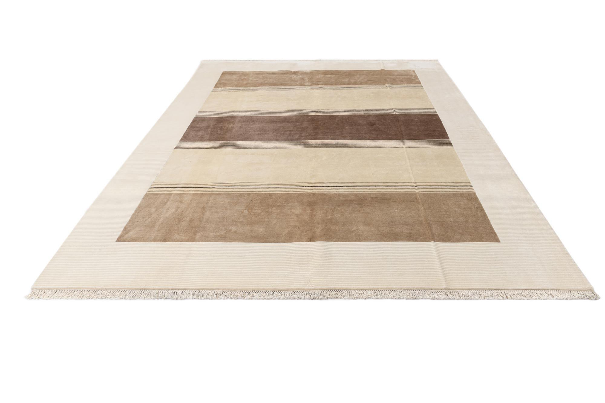 8' 2 x 9' 9 Hand Knotted Darya Wool Rug
