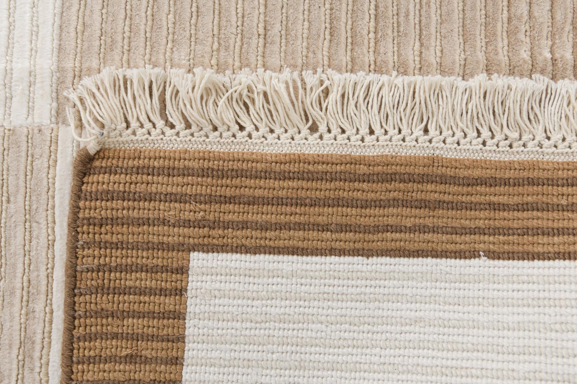 8' 2 x 11' 7 Hand Knotted Darya Wool Rug