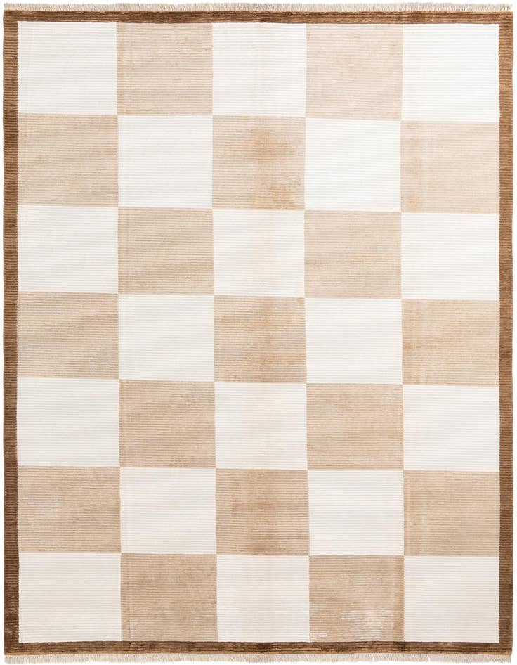 Detail image of 8' 2 x 11' 7 Hand Knotted Darya Wool Rug