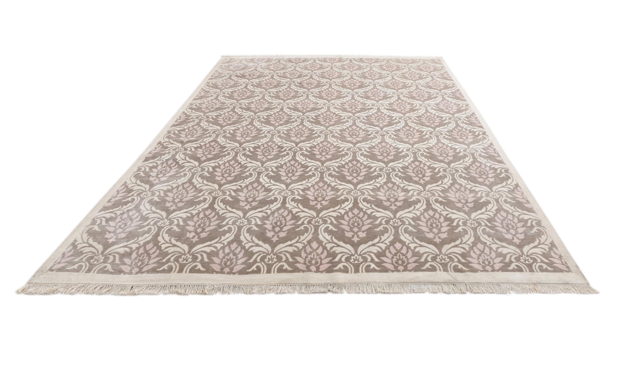 8' 6 x 11' 8 Hand Knotted Darya Wool Rug