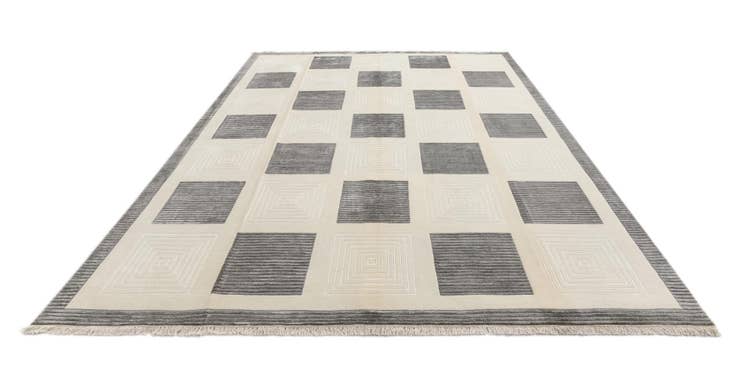 Detail image of 8' 2 x 11' 6 Hand Knotted Darya Wool Rug