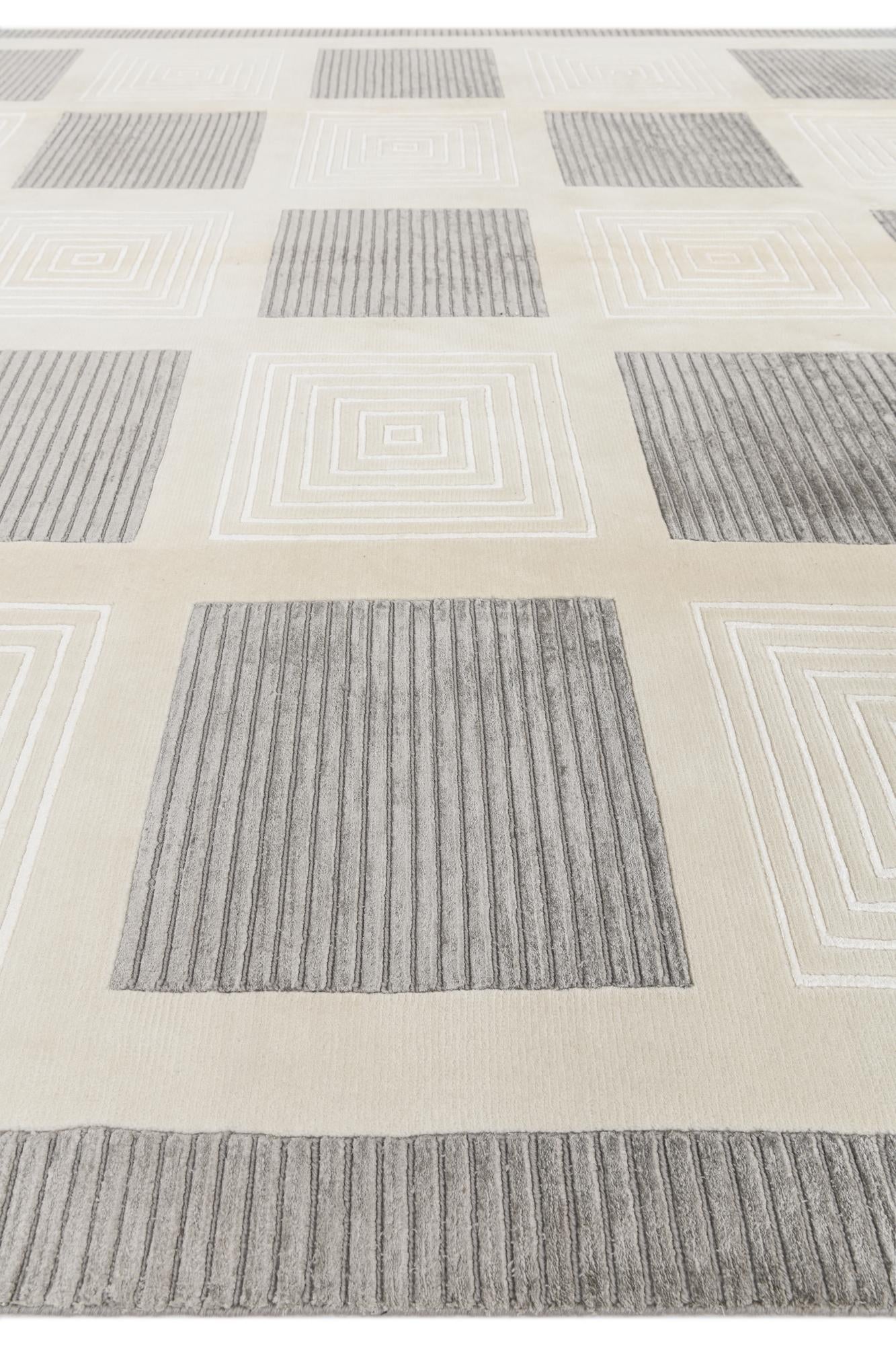 8' 2 x 11' 6 Hand Knotted Darya Wool Rug