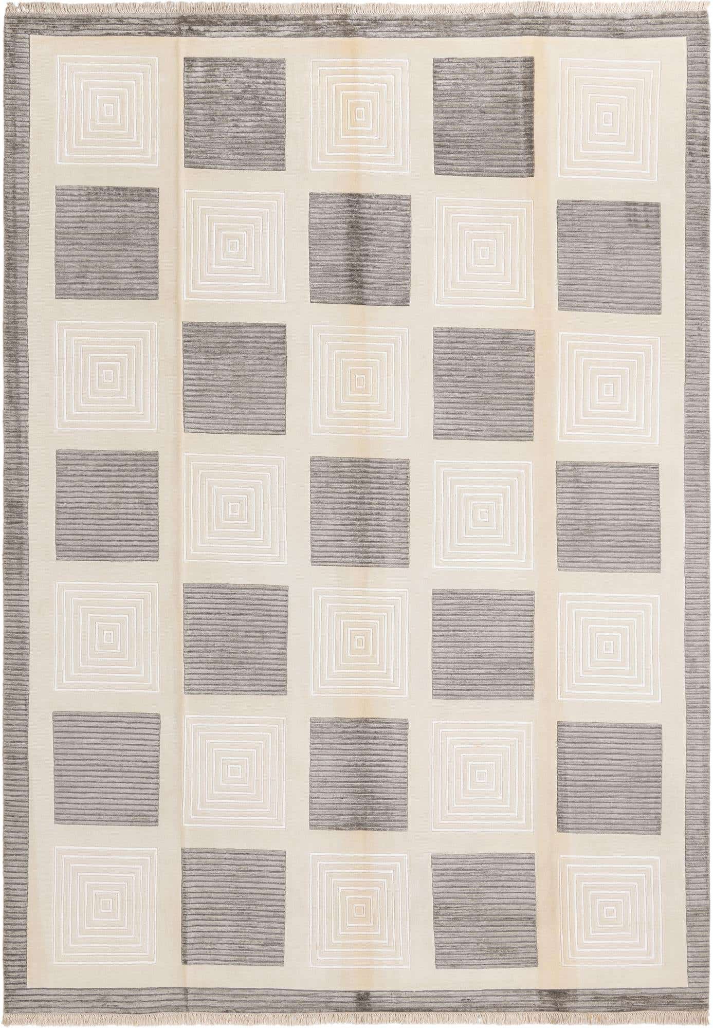 8' 2 x 11' 6 Hand Knotted Darya Wool Rug