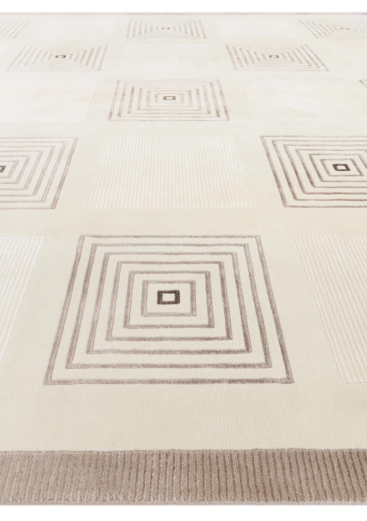 8' 2 x 11' 6 Hand Knotted Darya Wool Rug