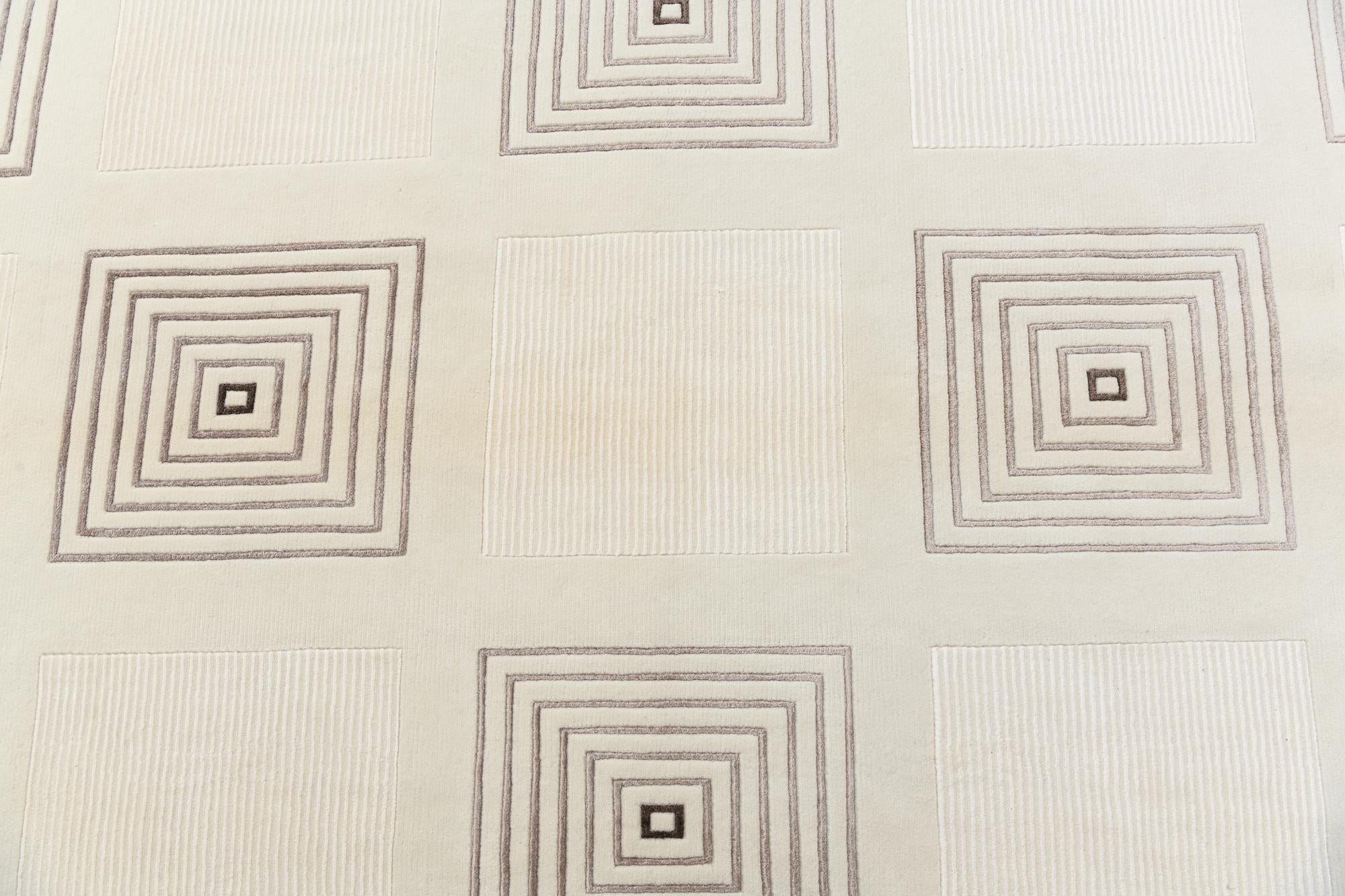 8' 2 x 11' 6 Hand Knotted Darya Wool Rug