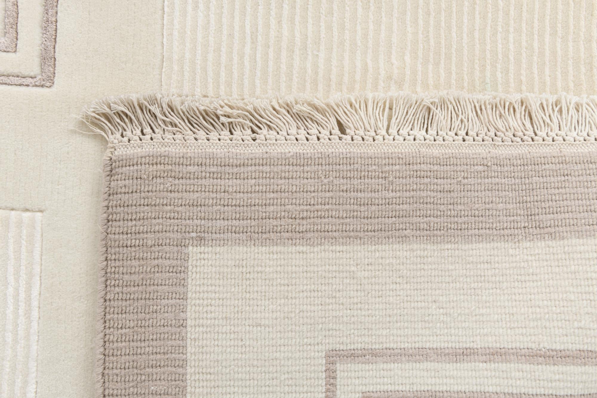 8' 2 x 11' 6 Hand Knotted Darya Wool Rug