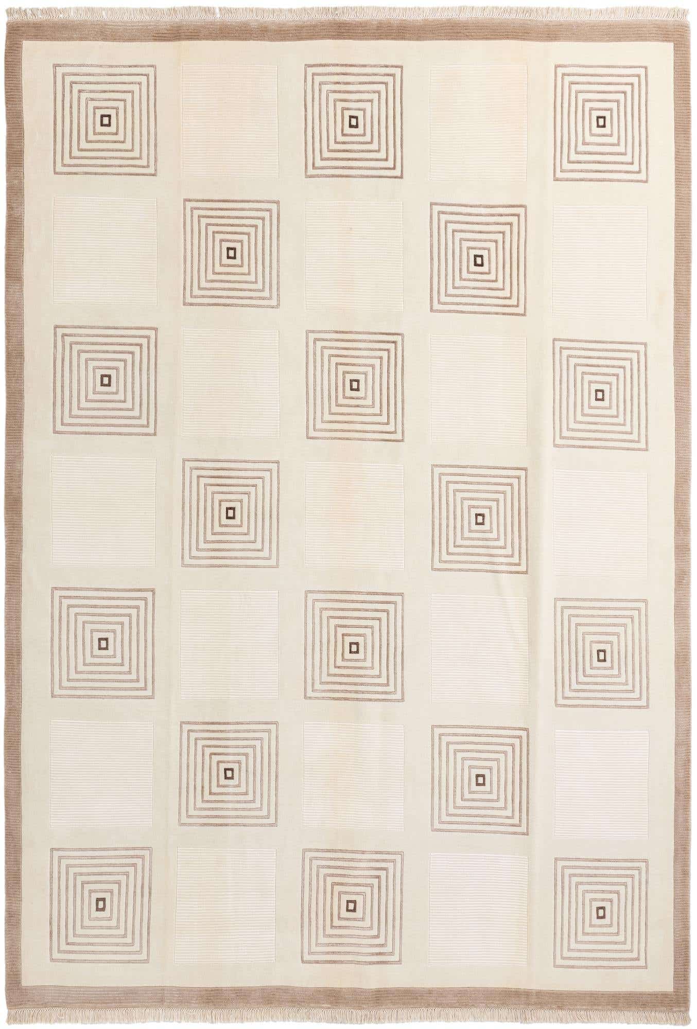 8' 2 x 11' 6 Hand Knotted Darya Wool Rug