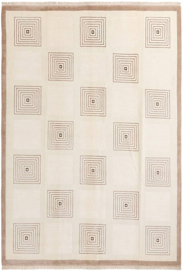 Detail image of 8' 2 x 11' 6 Hand Knotted Darya Wool Rug