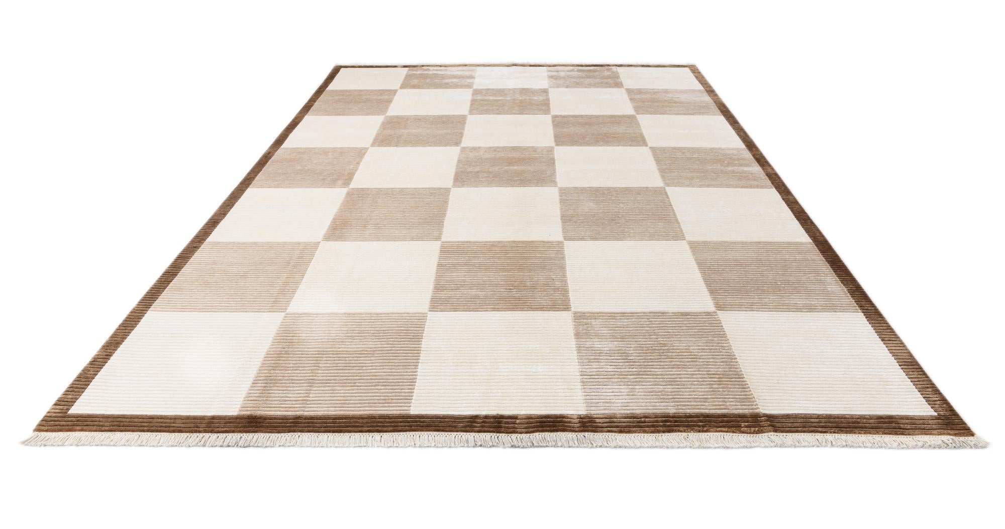 8' 3 x 11' 6 Hand Knotted Darya Wool Rug