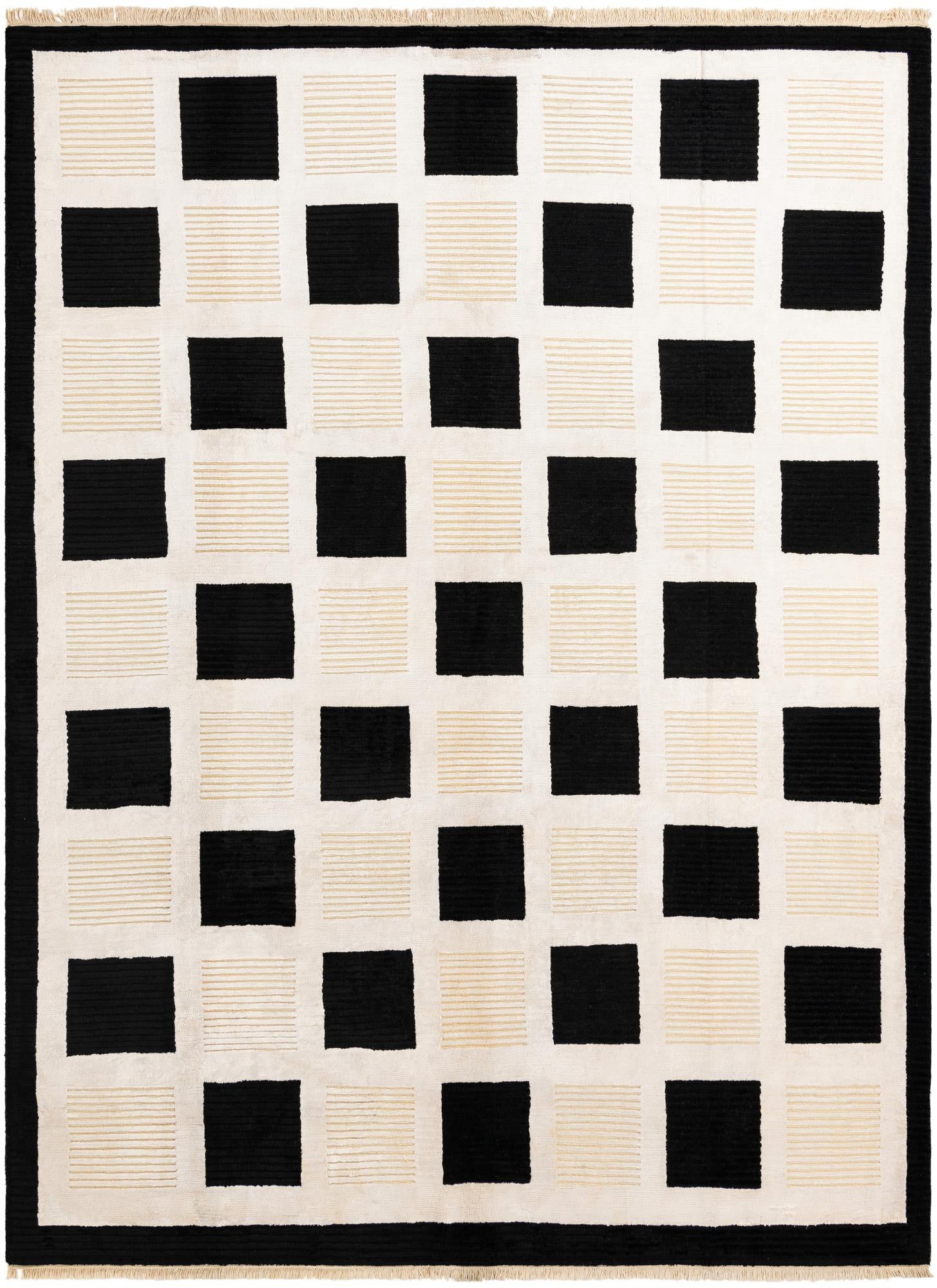 8' 4 x 11' Hand Knotted Darya Wool Rug