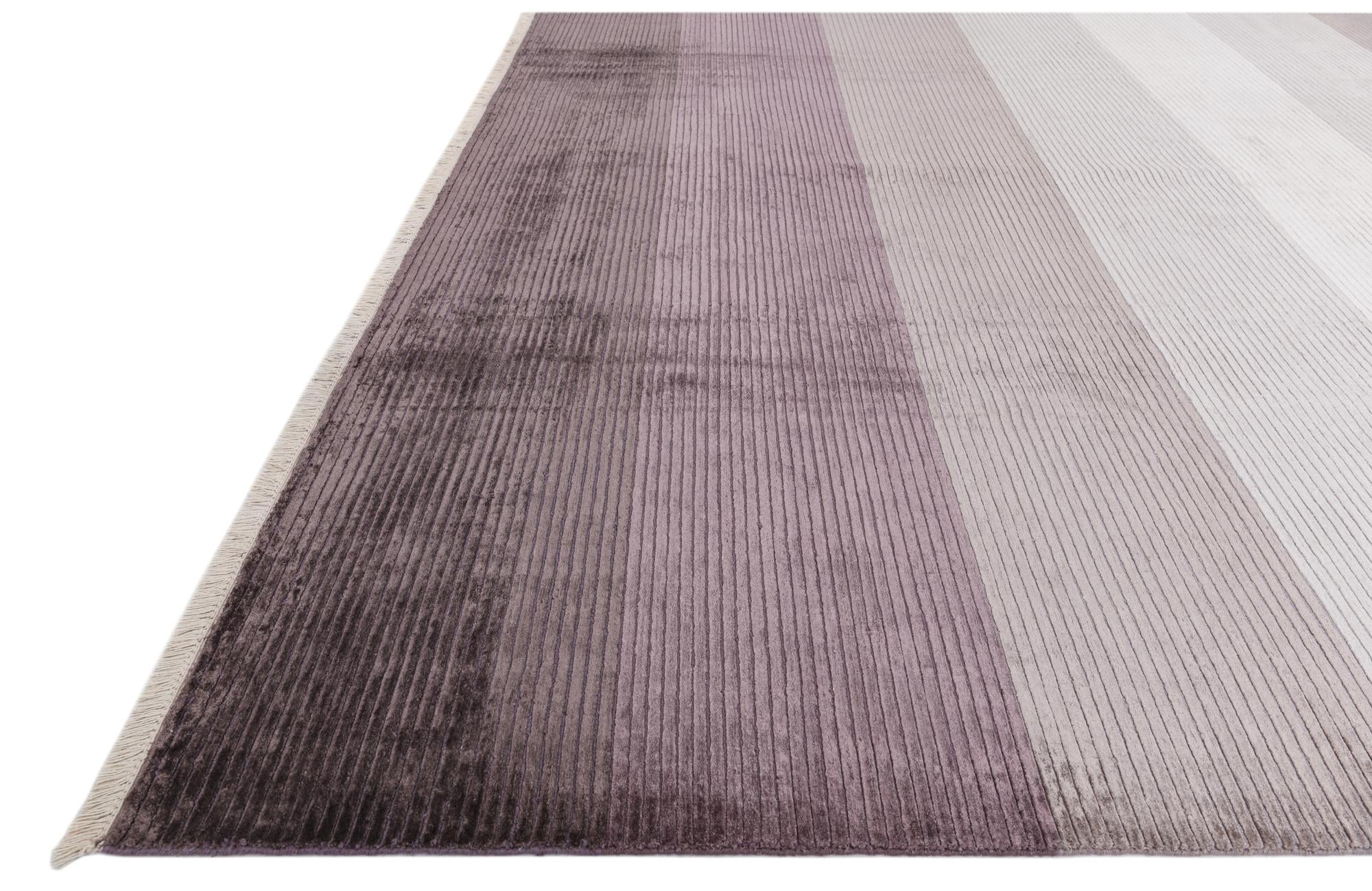 8' 2 x 11' 3 Hand Knotted Darya Wool Rug