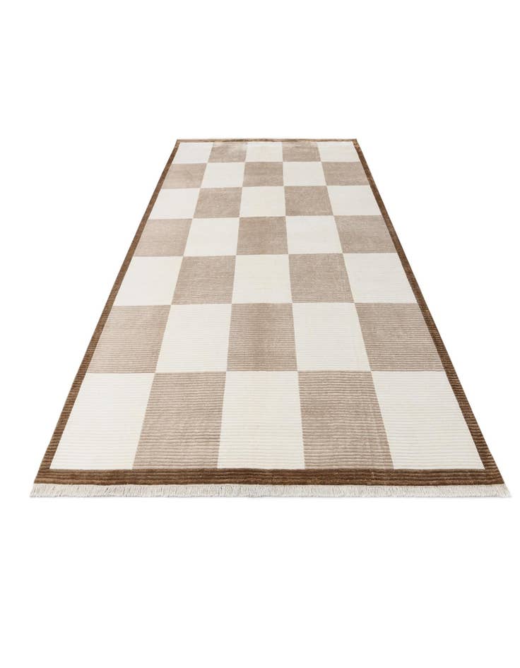 Detail image of 8' 3 x 11' 6  Hand Knotted Darya Wool Rug