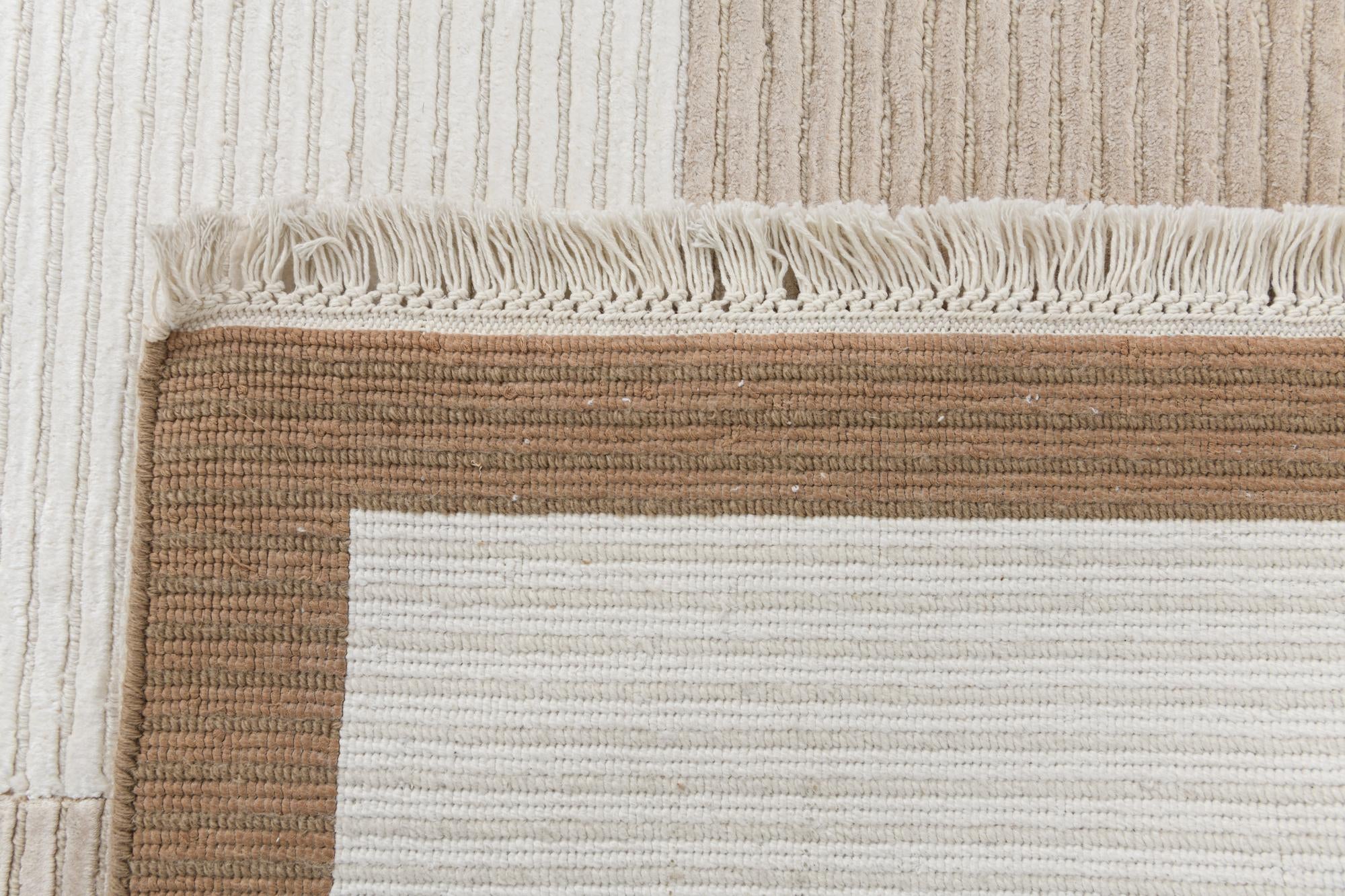 8' 3 x 11' 6 Hand Knotted Darya Wool Rug