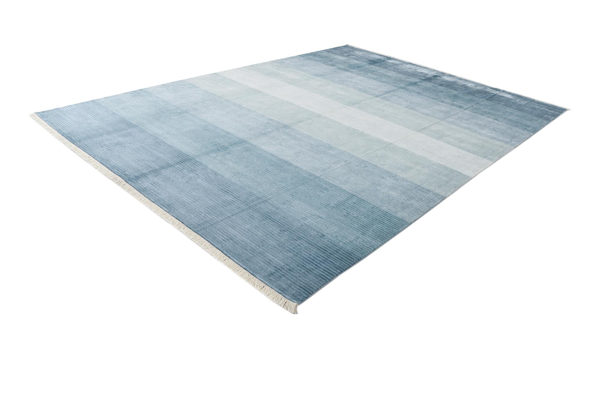 8' 2 x 11' 6 Hand Knotted Darya Wool Rug