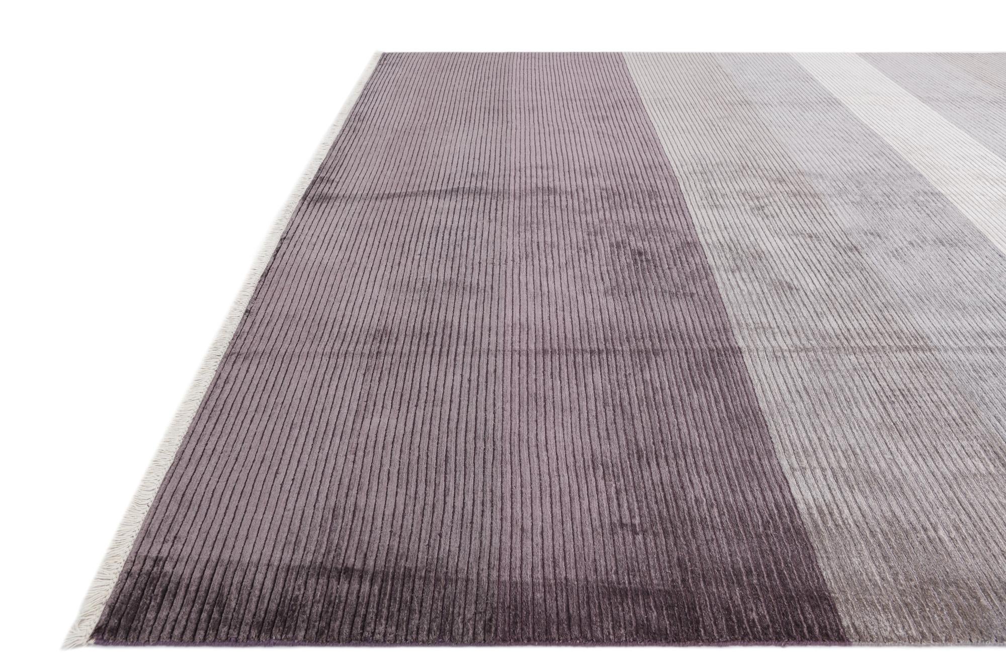 8' 1 x 11' 8 Hand Knotted Darya Wool Rug