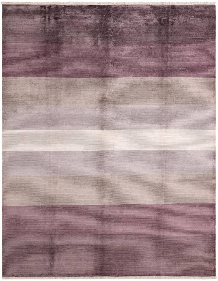 Detail image of 9' 10 x 13' Hand Knotted Darya Wool Rug