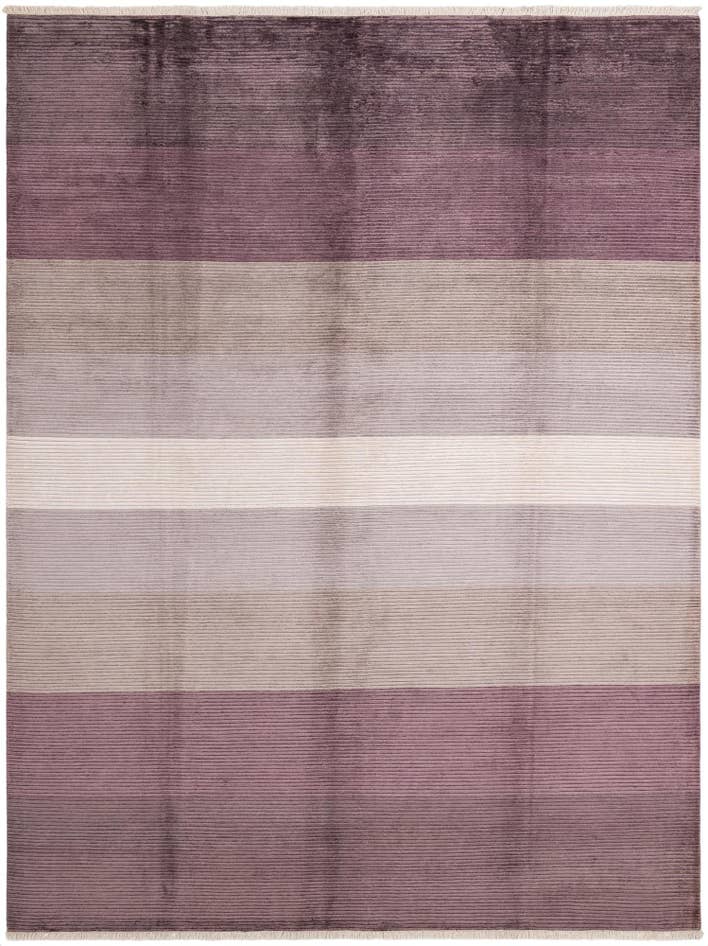 Detail image of 9' 10 x 13' Hand Knotted Darya Wool Rug