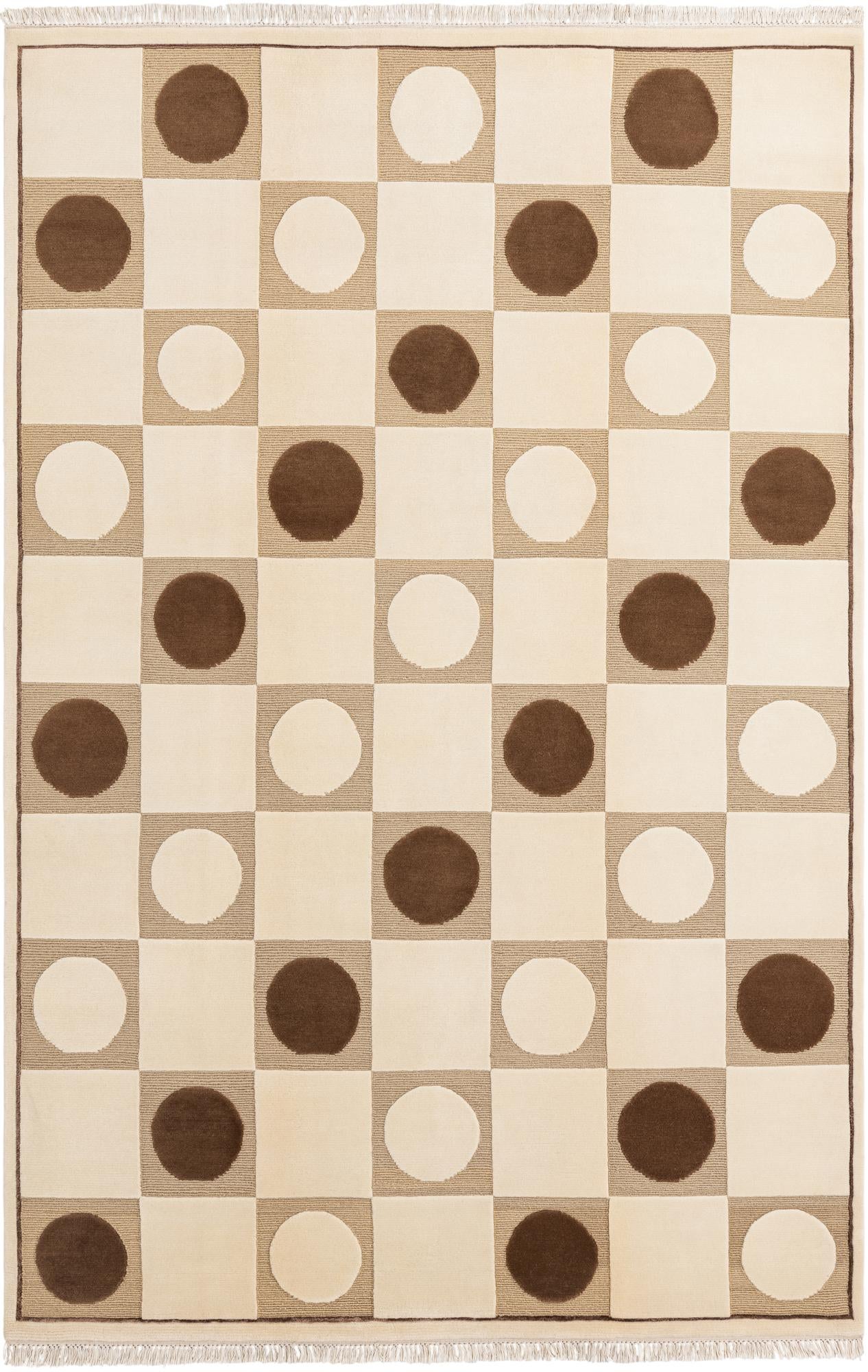 6' 6 x 9' 10 Hand Knotted Darya Wool Rug