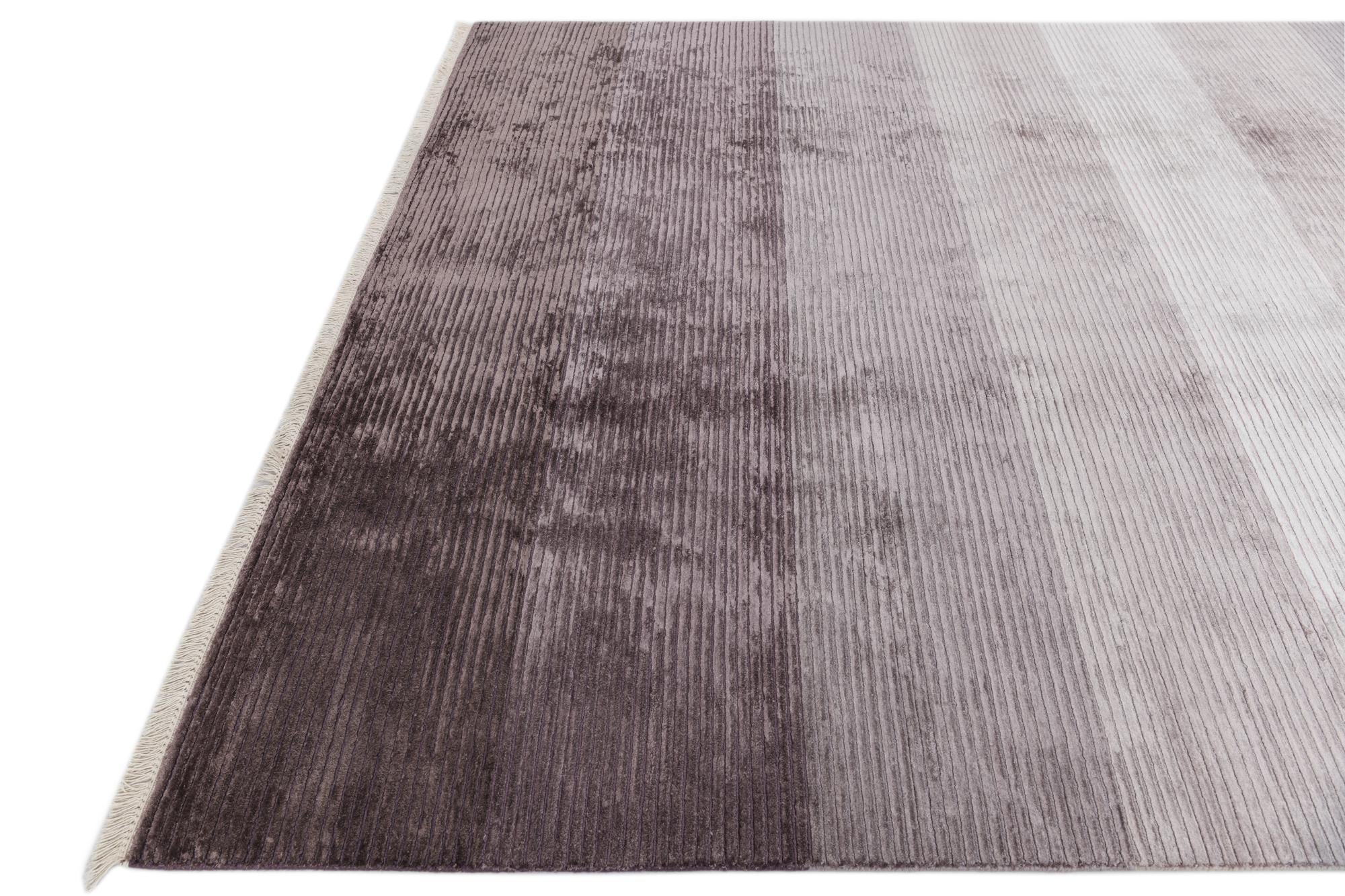 6' 7 x 9' 11 Hand Knotted Darya Wool Rug