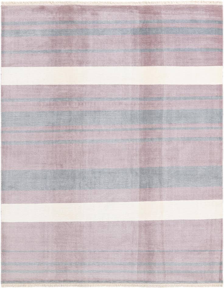 Detail image of 6' 7 x 9' 10 Hand Knotted Darya Wool Rug