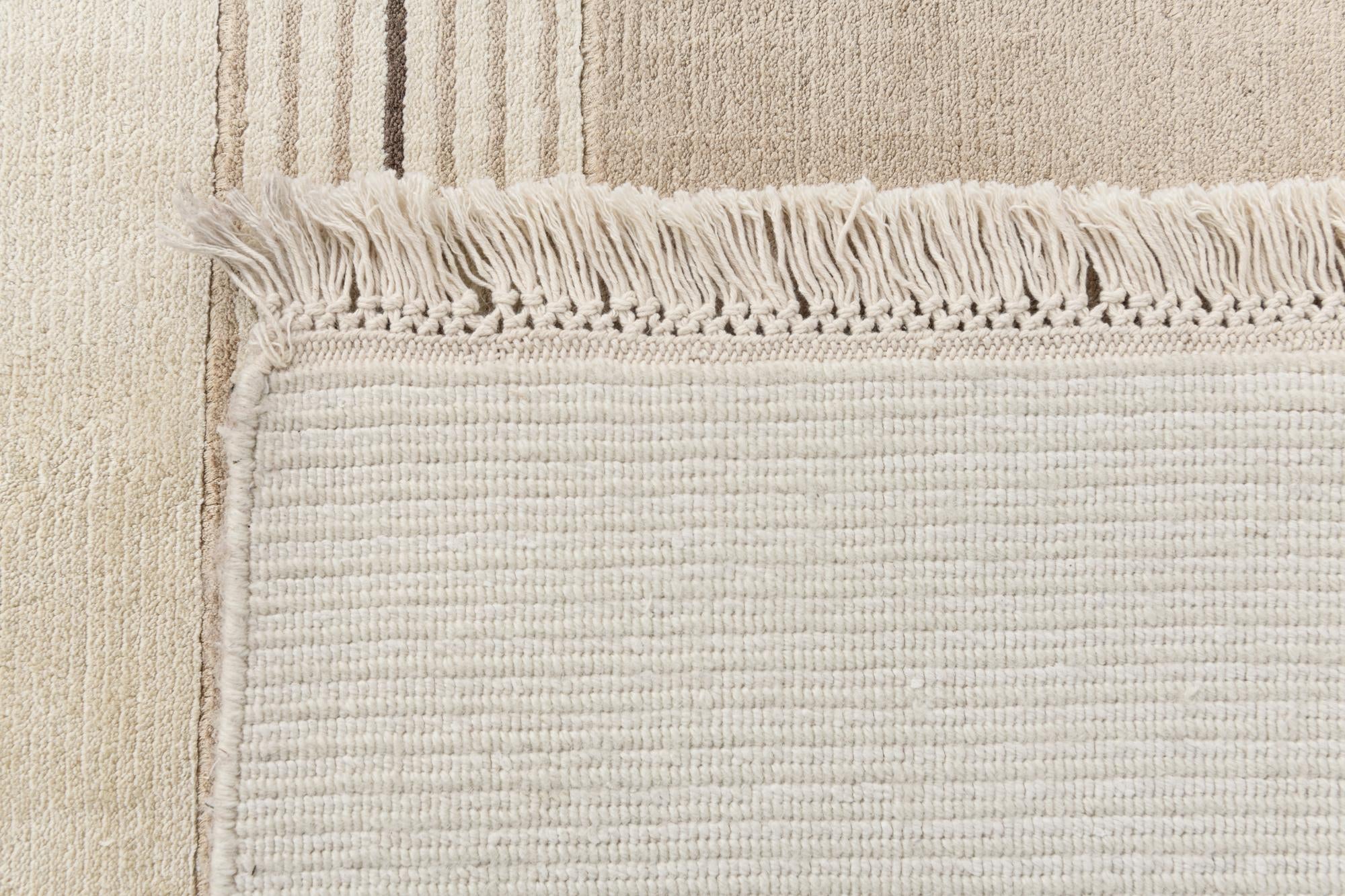 6' 10 x 9' 5 Hand Knotted Darya Wool Rug