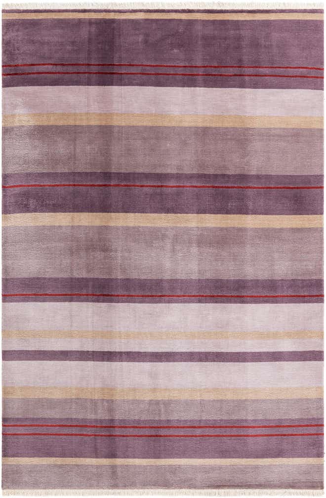 6' 4 x 9' 8 Hand Knotted Darya Wool Rug