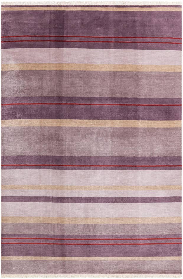 Detail image of 6' 4 x 9' 8 Hand Knotted Darya Wool Rug