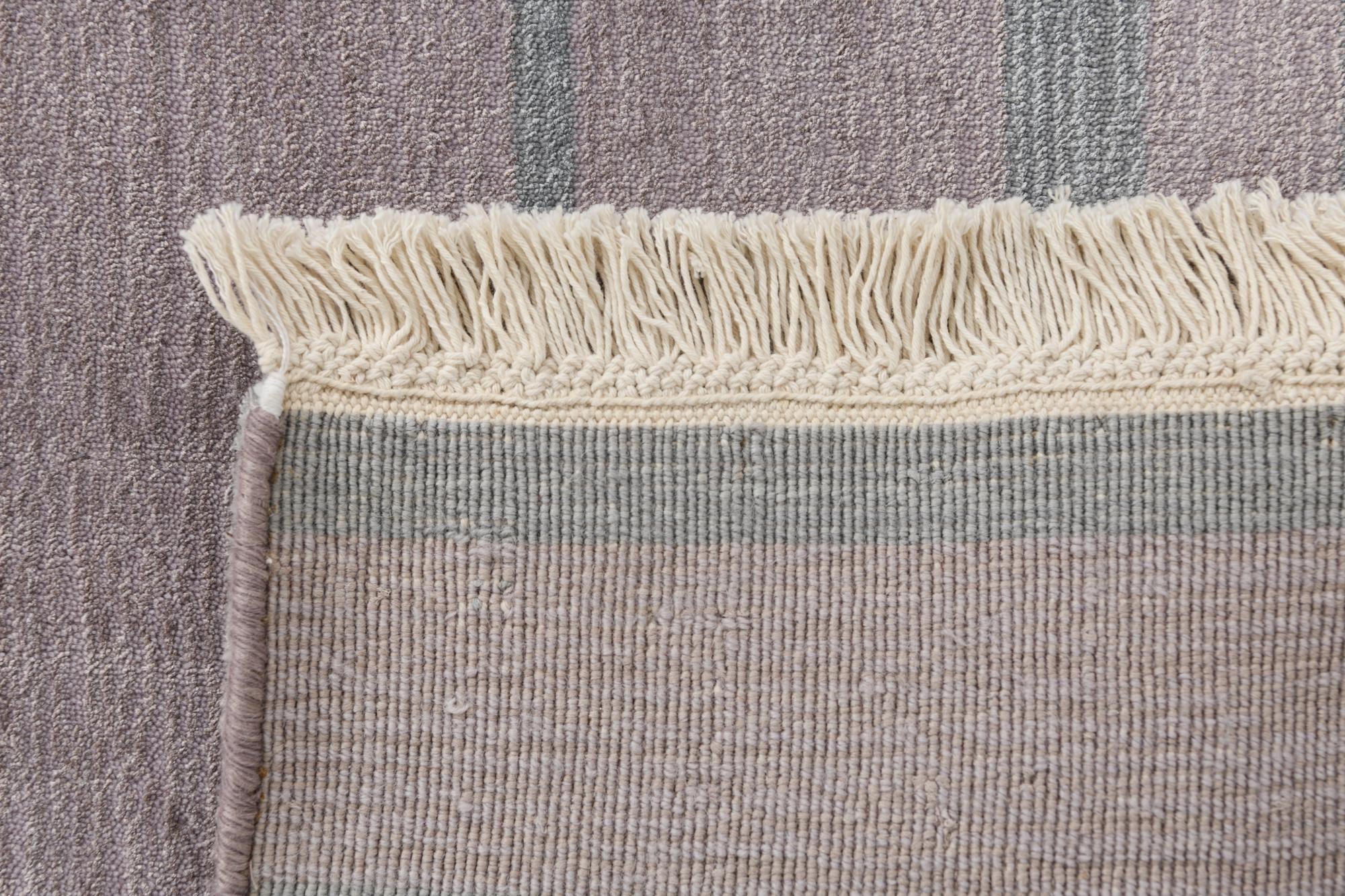 6' 6 x 9' 9 Hand Knotted Darya Wool Rug